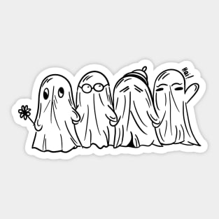 this is boo sheet Sticker